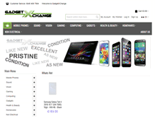 Tablet Screenshot of gadgetxchange.co.uk